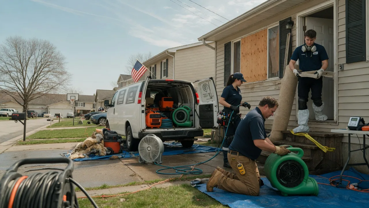 Water Damage Restoration in Folsom, PA near me